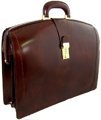 <span class="smallTextProdInfo">[RCF120]</span> - Brunelleschi Briefcase in cow leather - Radica Coffee