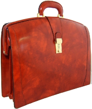 <span class="smallTextProdInfo">[RMA120]</span> - Brunelleschi Briefcase in cow leather - Radica Brown