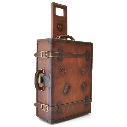 Trolley Diligenza in cow leather Trolley Diligenza in cow leather