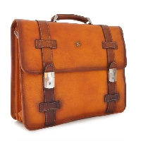 Briefcase Vallombrosa in cow leather