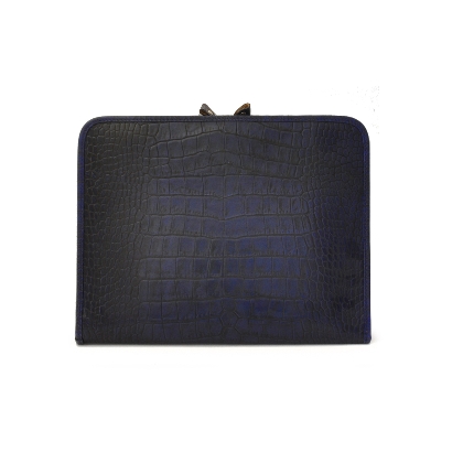 <span class="smallTextProdInfo">[KBL032]</span> - Dante King Notes Holder in cow leather - King Blue