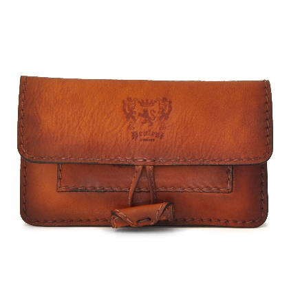 <span class="smallTextProdInfo">[BCO033]</span> - Tabacco Holder in cow leather - Bruce Cognac