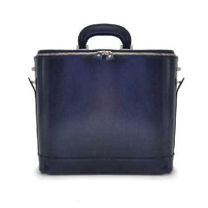 <span class="smallTextProdInfo">[RBL116/15]</span> - Raffaello Laptop Bag 15 in cow leather - Radica Blue