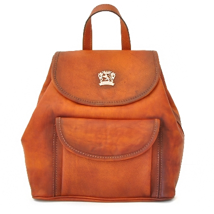 <span class="smallTextProdInfo">[BCO119]</span> - Gaville Backpack in cow leather - Bruce Cognac