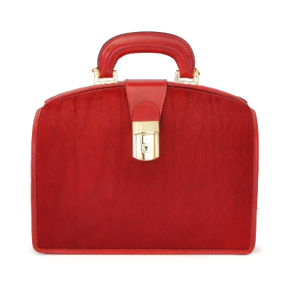 <span class="smallTextProdInfo">[CCL120/29T]</span> - Miss Brunelleschi Cavallino Lady Bag in real leather - Cavallino Cherry