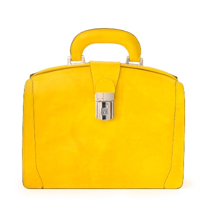 <span class="smallTextProdInfo">[RYE120/29T]</span> - Miss Brunelleschi R120/29T Bag in cow leather - Radica Yellow
