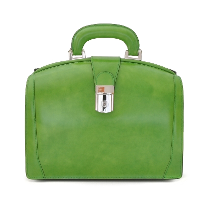<span class="smallTextProdInfo">[RVE120/29T]</span> - Miss Brunelleschi R120/29T Bag in cow leather - Radica Green