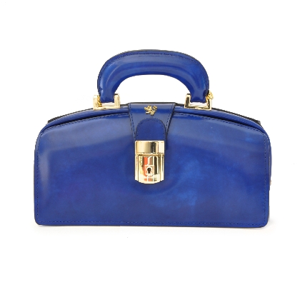 <span class="smallTextProdInfo">[RBE120/N]</span> - Lady Brunelleschi Bag in cow leather - Radica Electric Blue
