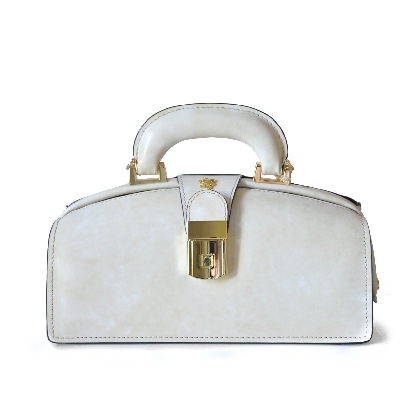<span class="smallTextProdInfo">[RPA120/N]</span> - Lady Brunelleschi Bag in cow leather - Radica White