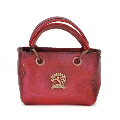 <span class="smallTextProdInfo">[BCL158]</span> - Bagnone Lady Bag in cow leather - Bruce Cherry
