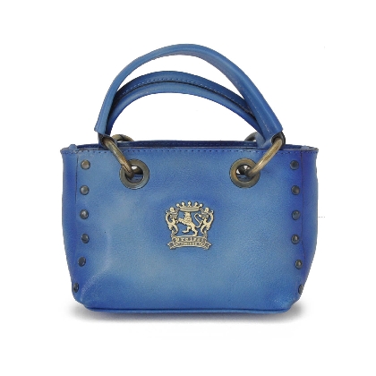 <span class="smallTextProdInfo">[BSB158]</span> - Bagnone Lady Bag in cow leather - Radica Sky Blue