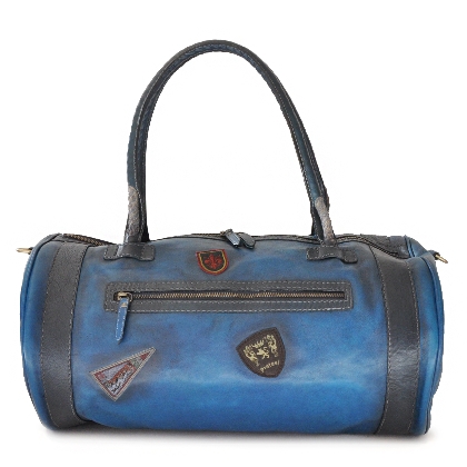 <span class="smallTextProdInfo">[BBL177]</span> - Travel Bag Nordkapp in cow leather - Bruce Blue
