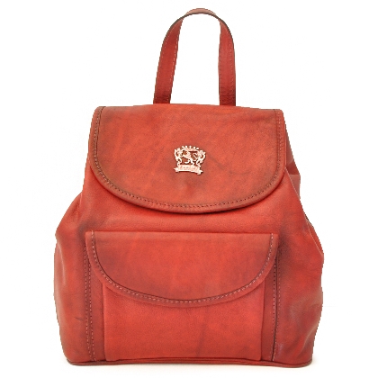 <span class="smallTextProdInfo">[BCL119]</span> - Gaville Backpack in cow leather - Bruce Cherry