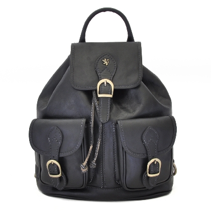 <span class="smallTextProdInfo">[BNE345]</span> - Backpack Caporalino in cow leather - Bruce Black
