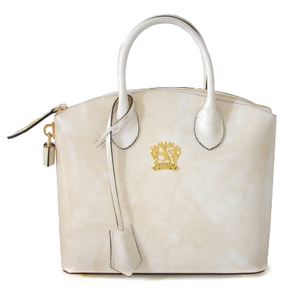<span class="smallTextProdInfo">[RPA348/P]</span> - Versilia Small Handbag in cow leather - Radica White