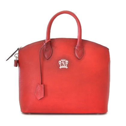 <span class="smallTextProdInfo">[BCL348]</span> - Versilia Bruce Handbag in cow leather - Cruce Cherry