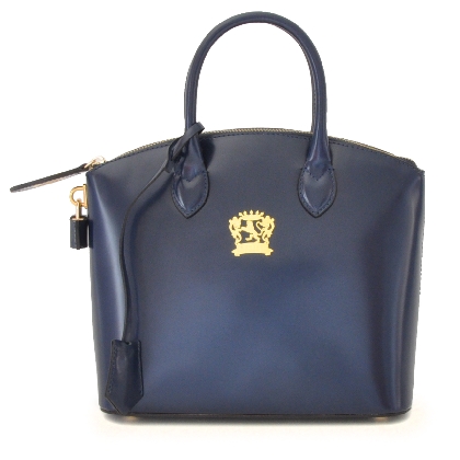 <span class="smallTextProdInfo">[RBL348/P]</span> - Versilia Small Handbag in cow leather - Radica Blue