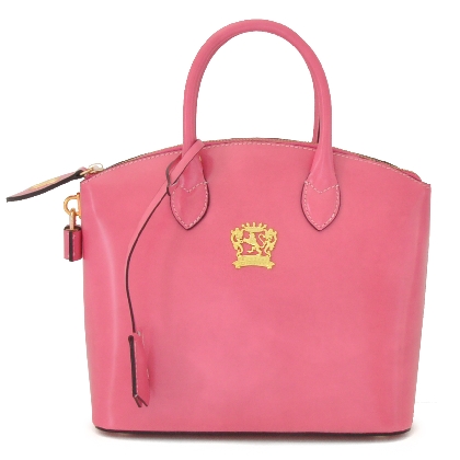 <span class="smallTextProdInfo">[RRO348/P]</span> - Versilia Small Handbag in cow leather - Radica Pink