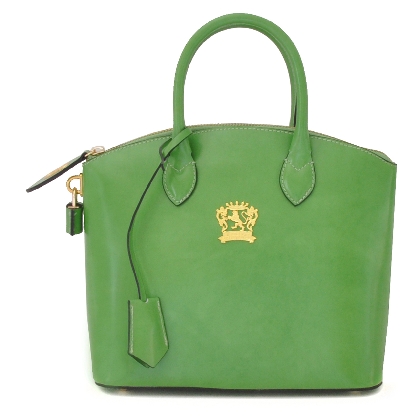 <span class="smallTextProdInfo">[RVE348/P]</span> - Versilia Small Handbag in cow leather - Radica Green