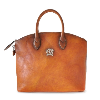 <span class="smallTextProdInfo">[BCO348]</span> - Versilia Bruce Handbag in cow leather - Bruce Cognac