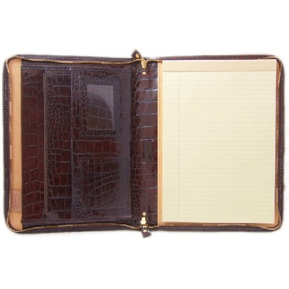 <span class="smallTextProdInfo">[KMA032]</span> - Dante King Notes Holder in cow leather - King Brown