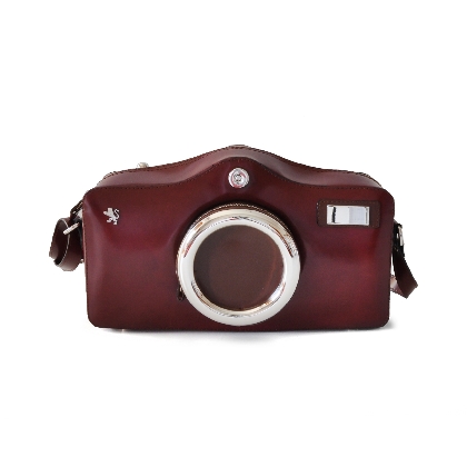 <span class="smallTextProdInfo">[RCH444]</span> - Photocamera Radica Shoulder Bag in cow leather - Radica Chianti