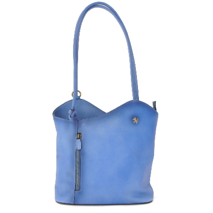 <span class="smallTextProdInfo">[BSB465]</span> - Consuma Shoulder Bag in cow leather - Bruce Sky Blue