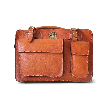 <span class="smallTextProdInfo">[BAR466/28]</span> - Business Bag Milano Small in cow leather - Bruce Orange