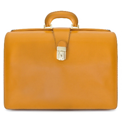 <span class="smallTextProdInfo">[RSE525/G]</span> - Leonardo Briefcase in cow leather - Radica Mustard