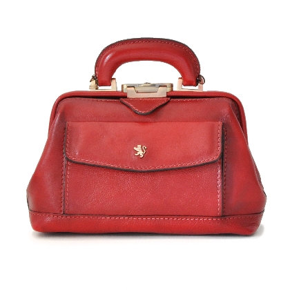 <span class="smallTextProdInfo">[BCL562/P]</span> - Doctor lady bag 562/P in cow leather - Bruce Cherry