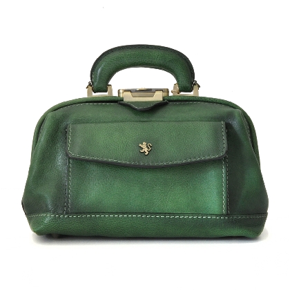 <span class="smallTextProdInfo">[BEM562/P]</span> - Doctor lady bag 562/P in cow leather - Bruce Emerald