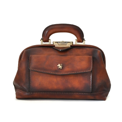 Doctor lady bag 562/P in cow leather