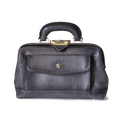 <span class="smallTextProdInfo">[BGR562/P]</span> - Doctor lady bag 562/P in cow leather - Bruce Grey