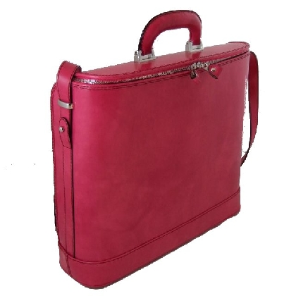 <span class="smallTextProdInfo">[RRO116/17]</span> - Raffaello Laptop Bag 17 in cow leather - Radica Pink
