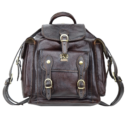 <span class="smallTextProdInfo">[BCF346]</span> - Backpack Montalbano in cow leather B346 - Backpack Montalbano B346 Coffee