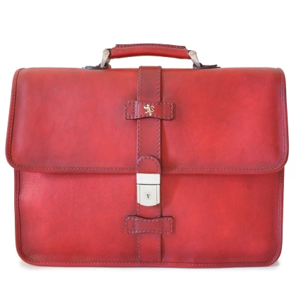 <span class="smallTextProdInfo">[BCL459]</span> - Briefcase Pratomagno in cow leather - Bruce Cherry
