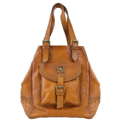 Talamone B163/P Shoulder Bag in cow leather