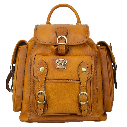 <span class="smallTextProdInfo">[BCO346]</span> - Backpack Montalbano in cow leather B346 - Backpack Montalbano B346 Cognac