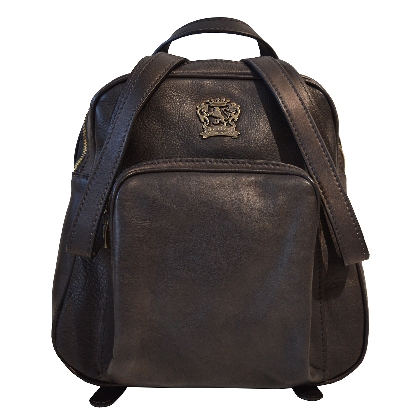 <span class="smallTextProdInfo">[BGR185]</span> - Sirmione Backpack in cow leather - Bruce Grey