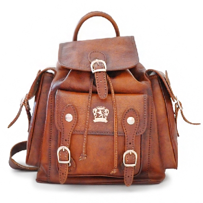 <span class="smallTextProdInfo">[BMA346]</span> - Backpack Montalbano in cow leather B346 - Backpack Montalbano B346 Brown