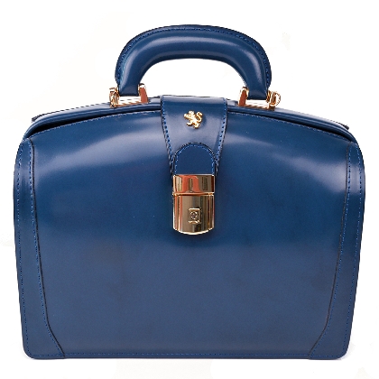 <span class="smallTextProdInfo">[RBL120/29T]</span> - Miss Brunelleschi R120/29T Bag in cow leather - Radica Blue