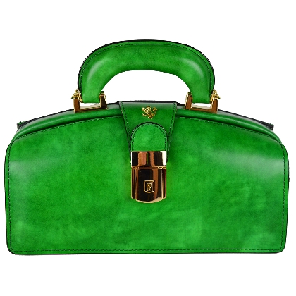 <span class="smallTextProdInfo">[REM120/N]</span> - Lady Brunelleschi Bag in cow leather - Radica Green