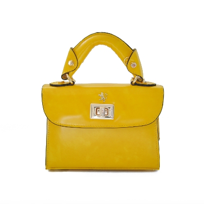<span class="smallTextProdInfo">[RYE280/20]</span> - Lucignano Small Handbag in cow leather - Radica Yellow