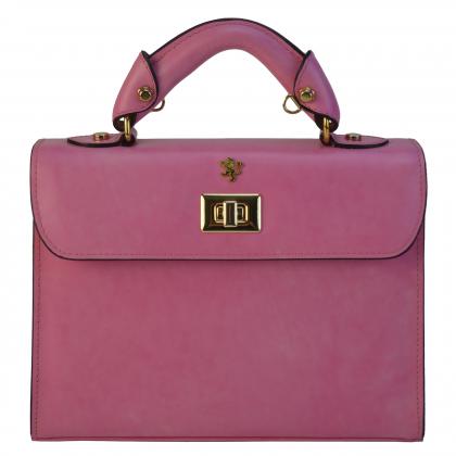 <span class="smallTextProdInfo">[RRO280/26]</span> - Lucignano R280/26 Handbag in cow leather - Radica Pink
