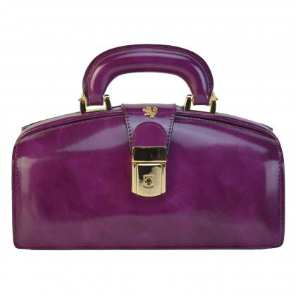 <span class="smallTextProdInfo">[RVI120/N]</span> - Lady Brunelleschi Bag in cow leather - Radica Purple
