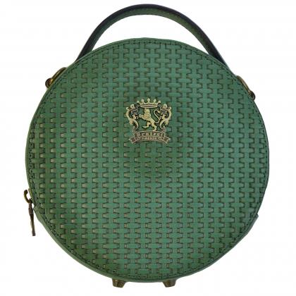 <span class="smallTextProdInfo">[TEM188]</span> - Troghi T188 Tote Bag in cow leather - Bruce Emerald