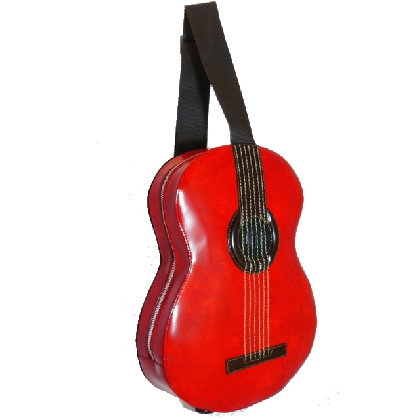 <span class="smallTextProdInfo">[RCL434]</span> - Da Filicaja Guitar Backpack in cow leather - Radica Cherry