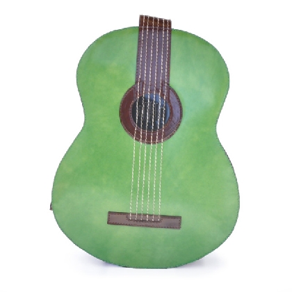 <span class="smallTextProdInfo">[RVE434]</span> - Da Filicaja Guitar Backpack in cow leather - Radica Green