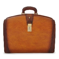 Briefcase for Laptop Brunelleschi in cow leather