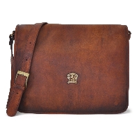 Val D'Orcia Cross Body Bag in cow leather